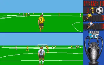 I Play 3-D Soccer screen shot game playing